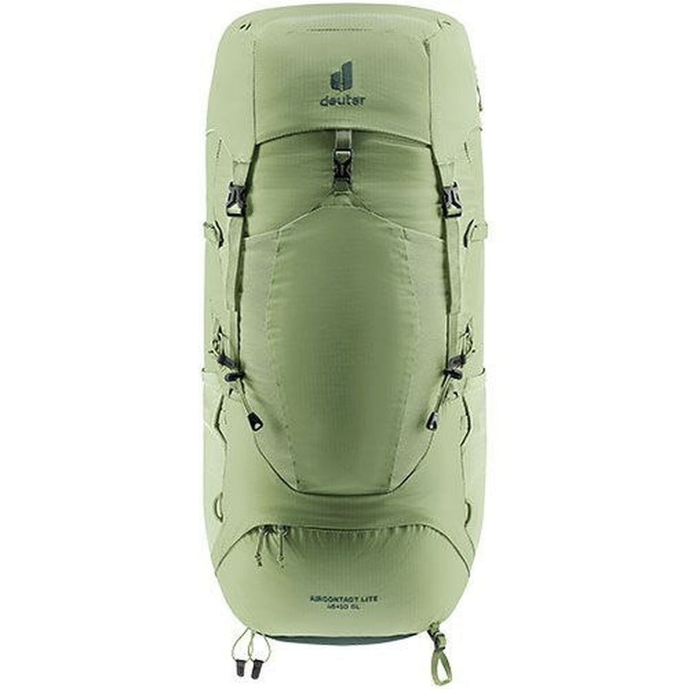 Mochila de Senderismo Deuter Aircontact Lite 45+10 SL Verde Poliéster 55 L