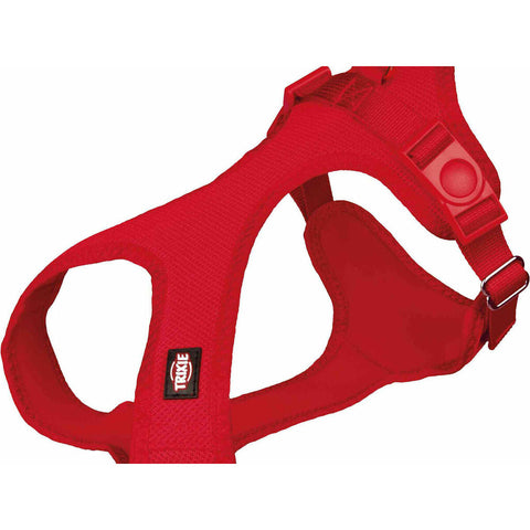 Imbracatura per Cani Trixie Comfort Sof Rosso S/M