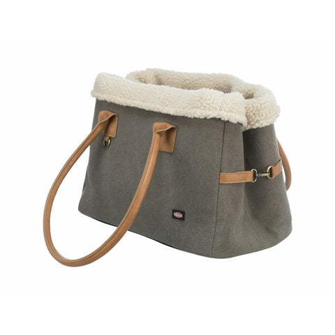 Pet Handbag Trixie Rachel Grey Light brown 25 × 30 × 40 CM