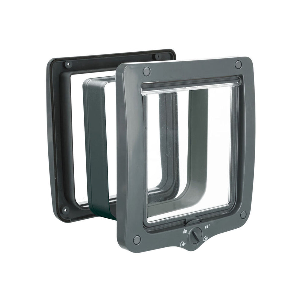 Gattaiola Trixie Grigio 24 x 28 cm Plastica XXL