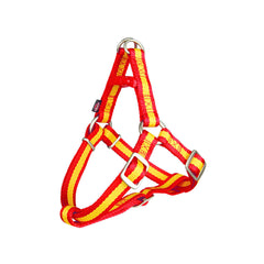 Pettorina per cane Trixie Premium Spain Giallo Rosso XS/S