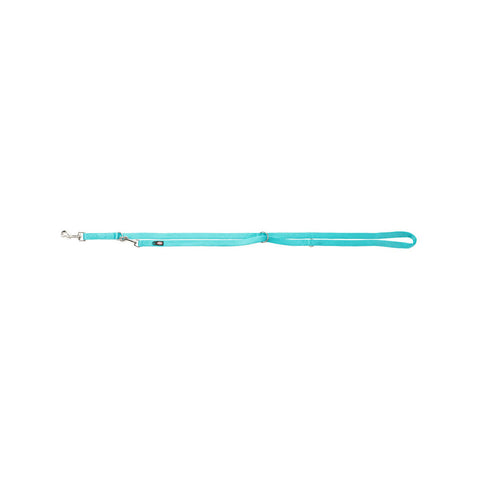 Adjustable dog leash Trixie New Premium Azul Océano M/L