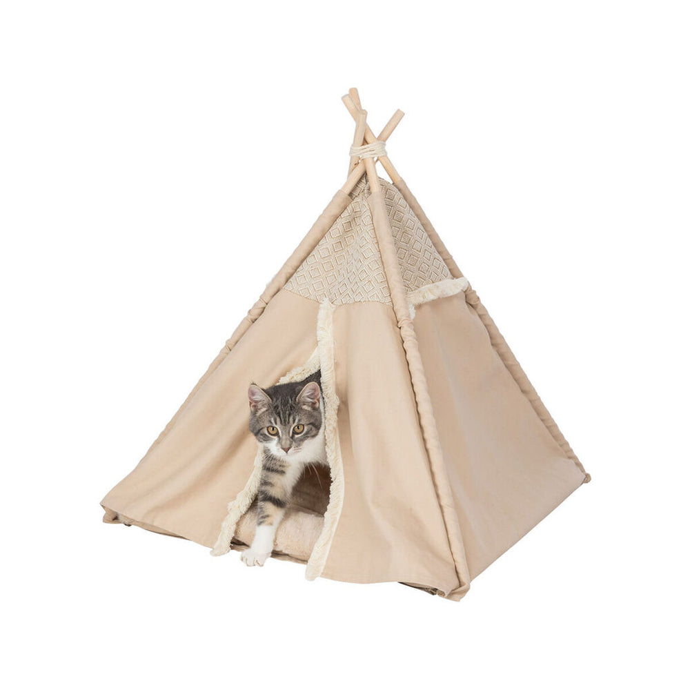 Letto per animali domestici Trixie Beige 55 × 65 × 55 cm