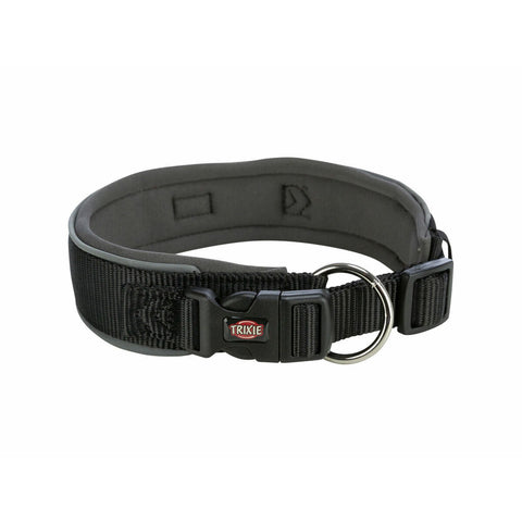 Collare per Cani Trixie Premium Nero Grafite S/M 33-42 cm