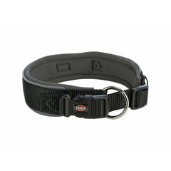 Dog collar Trixie Premium Black Graphite M/L 40-48 cm