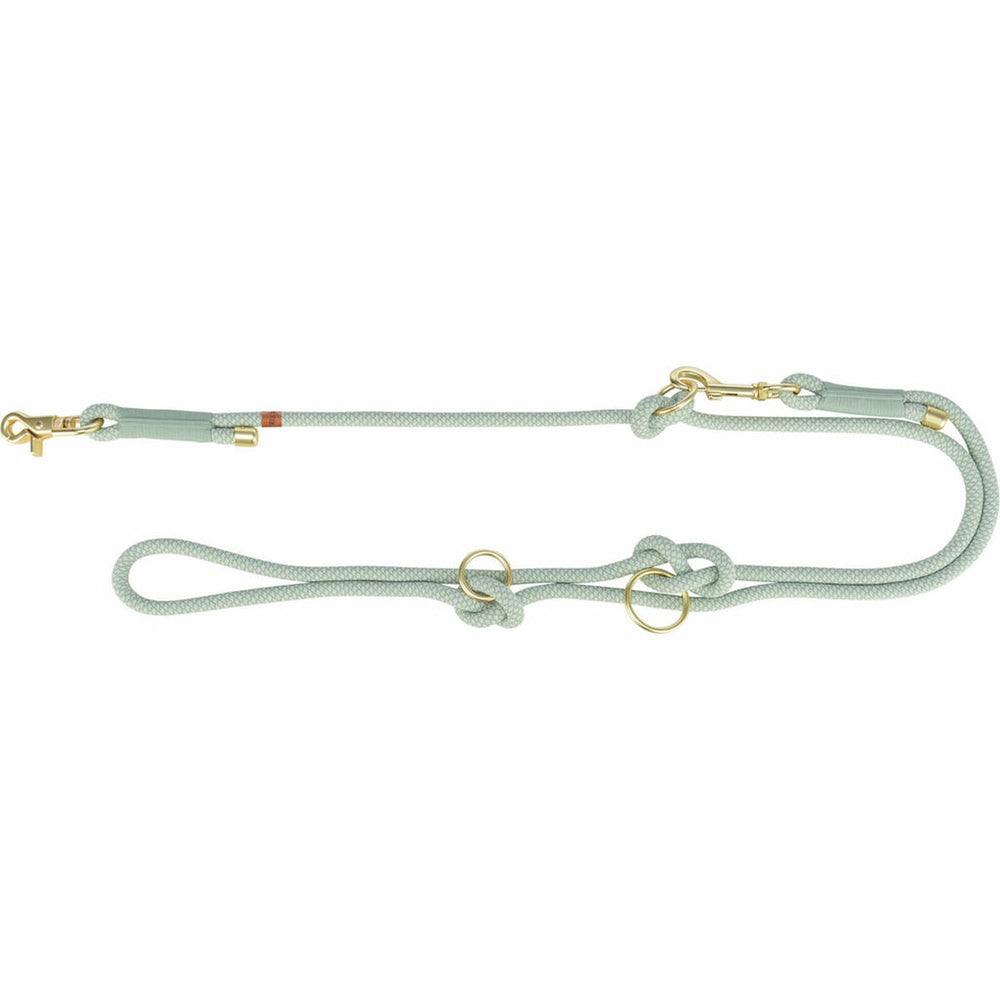 Ramal ajustable para perro Trixie Soft Rope Verde Menta S S/XL