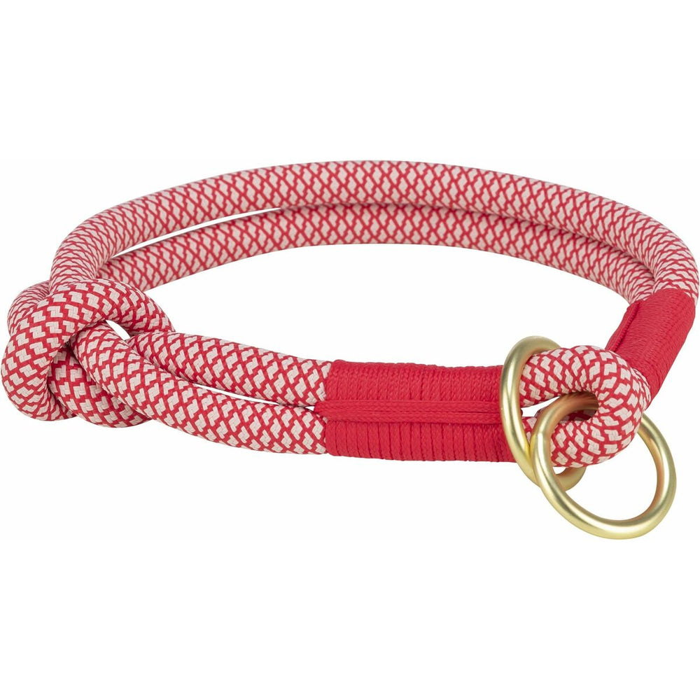 Collari da addestramento per cani Trixie Soft Rope Rosso Crema L 50 cm