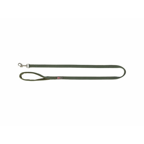 Dog Lead Trixie Premium Green Olive 1,2 m XS/S