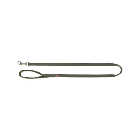 Correa para Perro Trixie Premium Verde Oliva 1,2 m XS/S