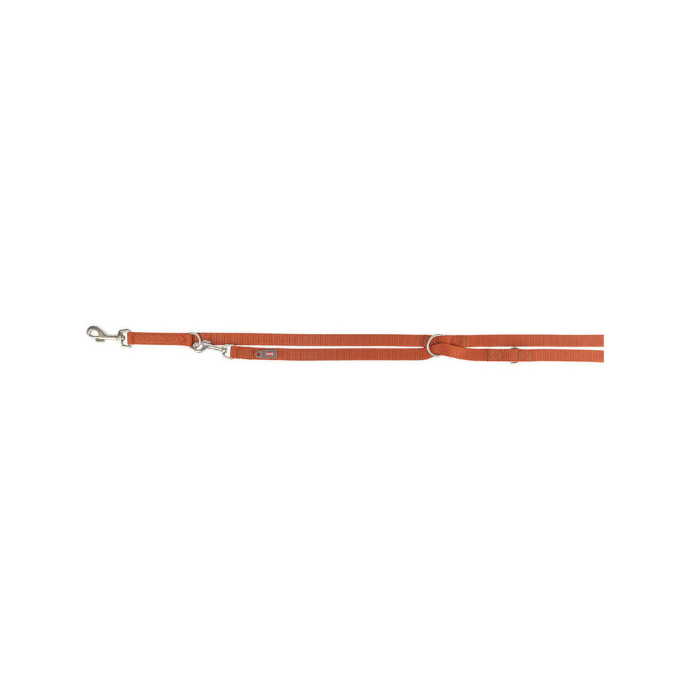 Guinzaglio regolabile per cane Trixie Premium Arancio XS/S
