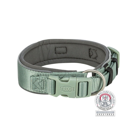Collare per Cani Trixie Premium Verde Grafite L/XL 53-62 cm