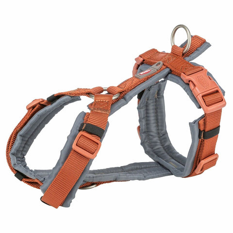 Imbracatura per Cani Trixie Premium Trekking Arancio Grafite L S/M