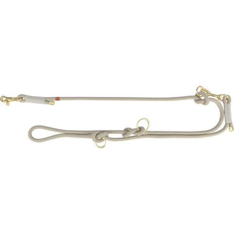 Guinzaglio regolabile per cane Trixie Soft Rope Grigio Grigio chiaro L L/XL