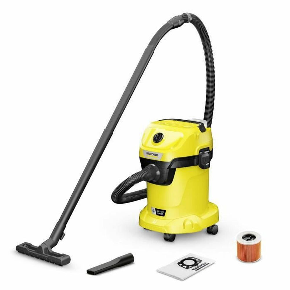 Aspiradora en seco y húmedo Kärcher WD 3-18 V-17/20 17 L 1000 W