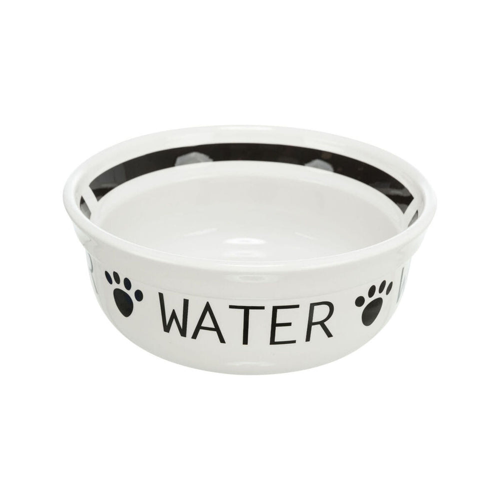 Ciotola per cani Trixie Bianco Nero Ø 13 cm 250 ml