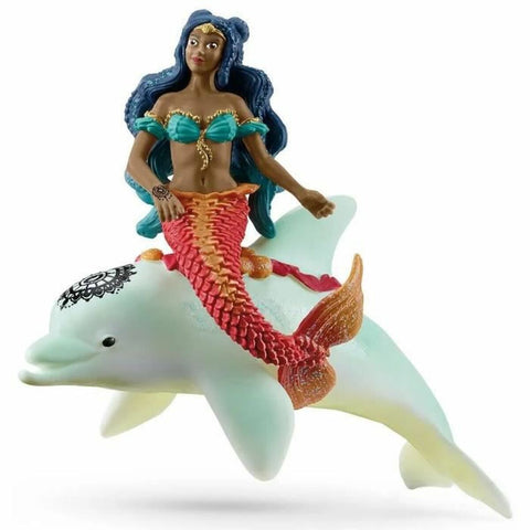 Playset Schleich Isabelle on Dolphin 2 Pezzi
