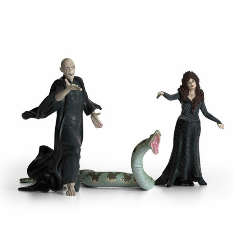 Figura de Acción Schleich Voldemort, Nagini and Bellatrix (3 Unidades)