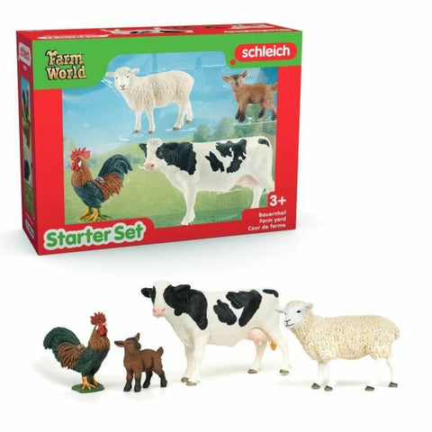 Playset Schleich Farm World 6 Pezzi 4 Pezzi