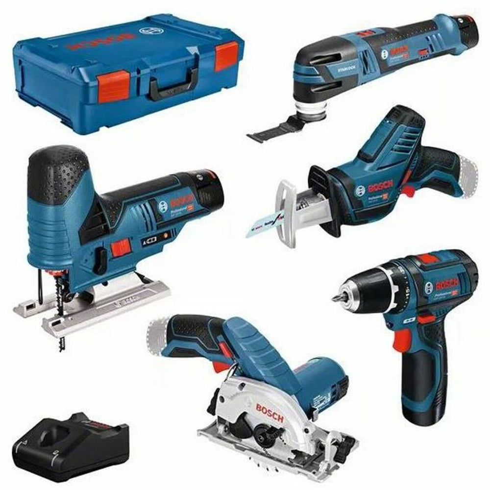 Set di Attrezzi BOSCH GST GOP GSA GSR GKS (5 Unità)