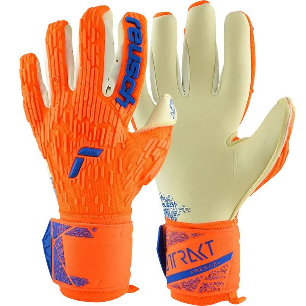 Guanti da Portiere Reusch Attrakt Gold X Arancione scuro Adulti