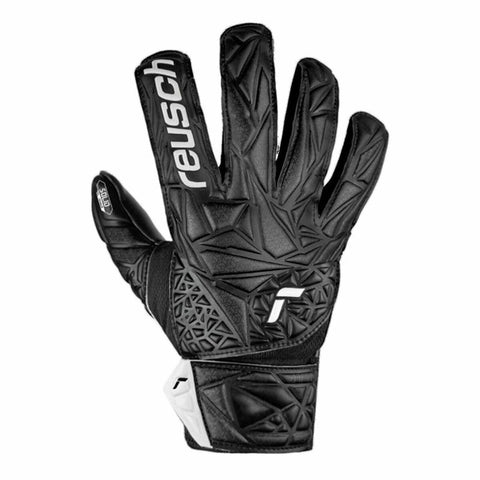 Guantes de Portero Reusch Attrakt Starter Solid Finger Negro