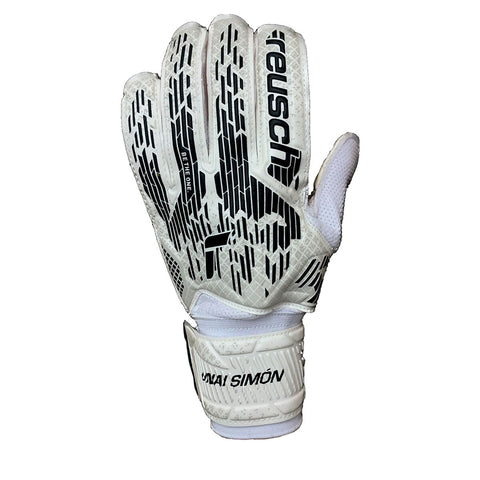 Guanti da Portiere Reusch ATTRAK SOLID JUNIOR 5462017 Bianco