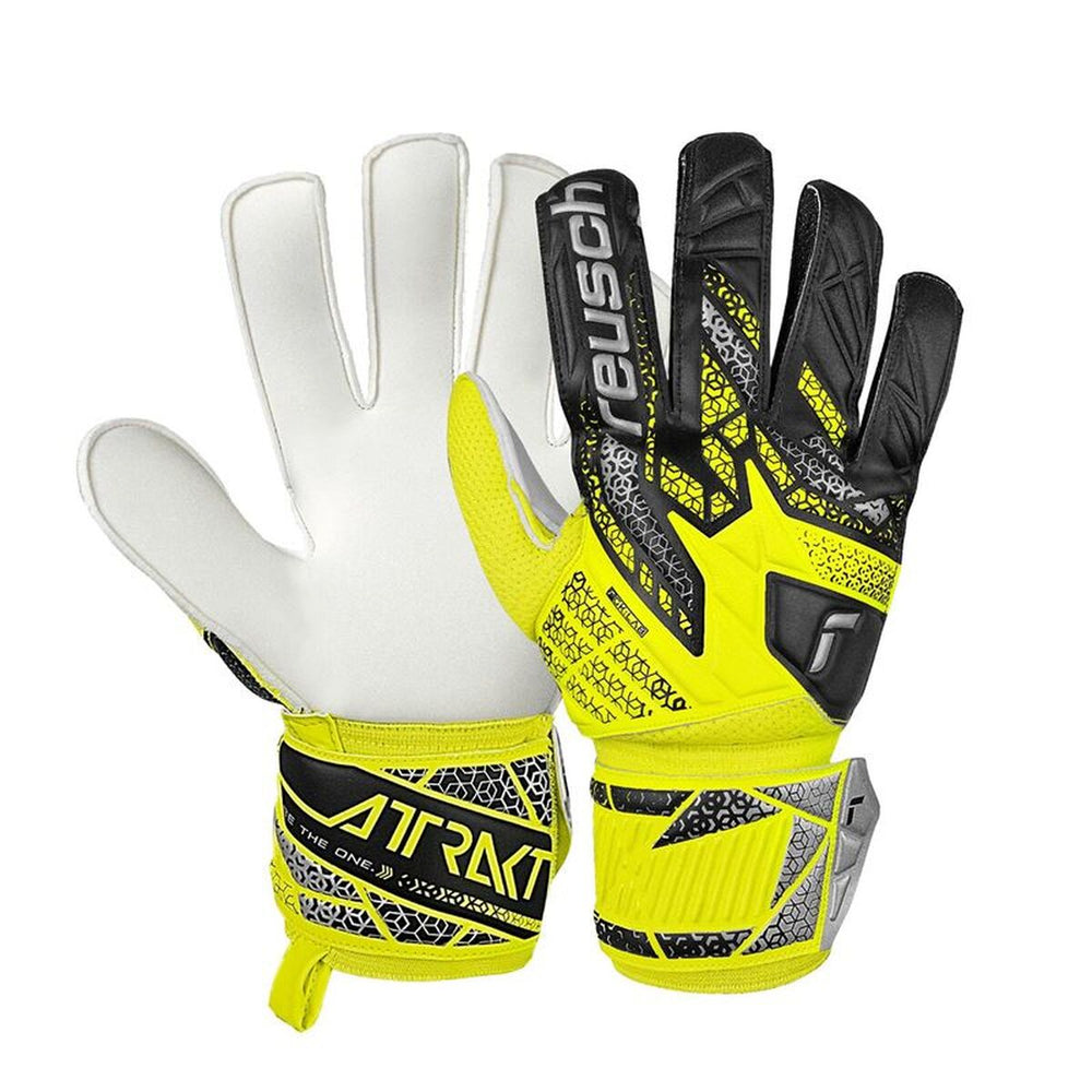Guanti da Portiere Reusch Attrakt Solid safe Giallo Adulti