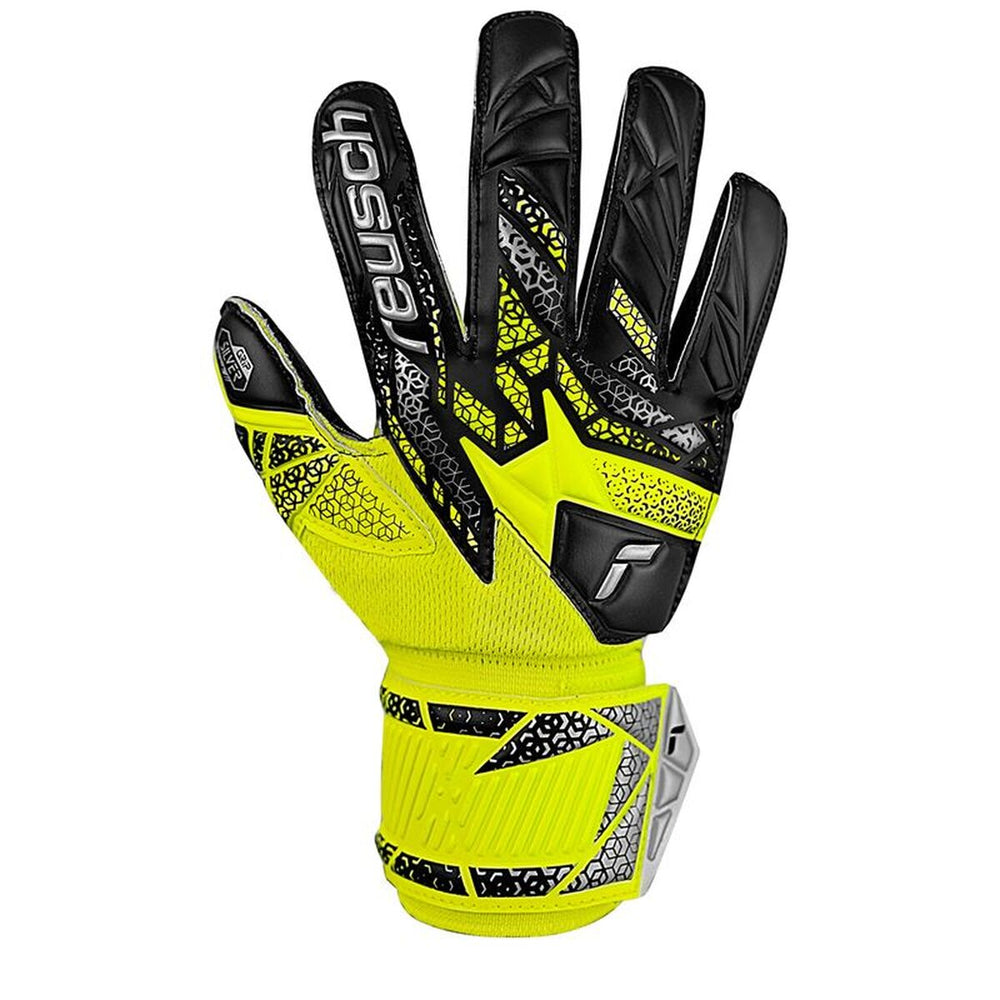 Guanti da Portiere Reusch Attrakt Silver Giallo
