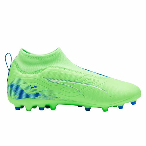 Botas de Fútbol para Niños Puma Ultra 5 Match+ Ll Mg Verde