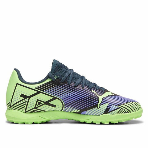 Scarpe da Calcio per Bambini Puma Future 7 Play Tt Viola Verde