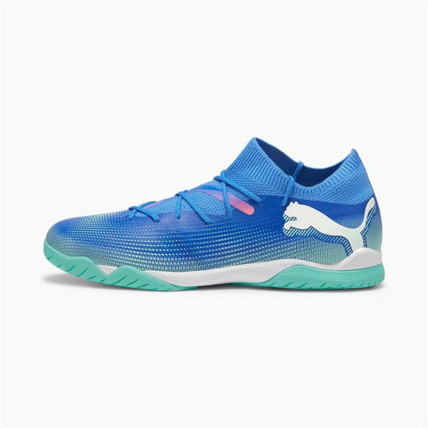 Scarpe da Calcio a 5 per Adulti Puma Future 7 Match It Azzurro