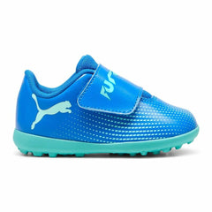Scarpe da Calcio per Bambini Puma Future 7 Play Tt V Azzurro