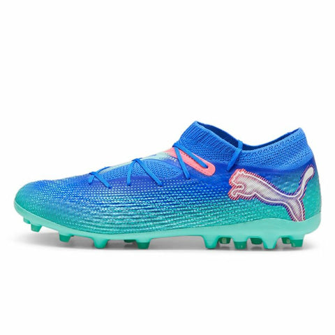 Scarpe da Calcio per Adulti Puma Future 7 Pro+ Mg Acquamarina