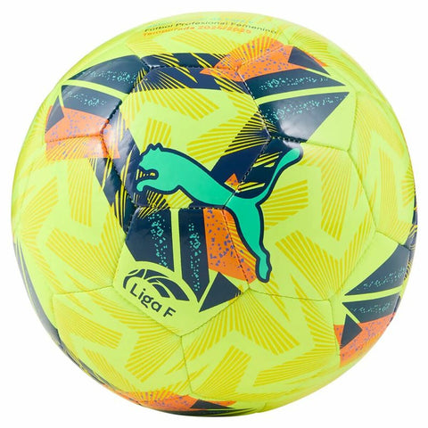 Pallone da Calcio Puma Orbita Liga F Ms Giallo Mini