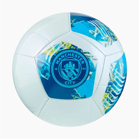 Pallone da Calcio Puma Manchester City Ftblnrgy Azzurro Taglia 5