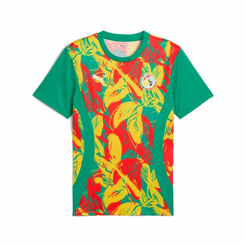 Maglia da Calcio a Maniche Corte Uomo Puma Senegal Prematch Ss Verde