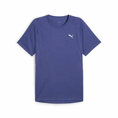Maglia a Maniche Corte Uomo Puma Run Velocity Azzurro