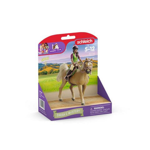 Playset Schleich 42714 Sarah & Mystery 6 Pezzi