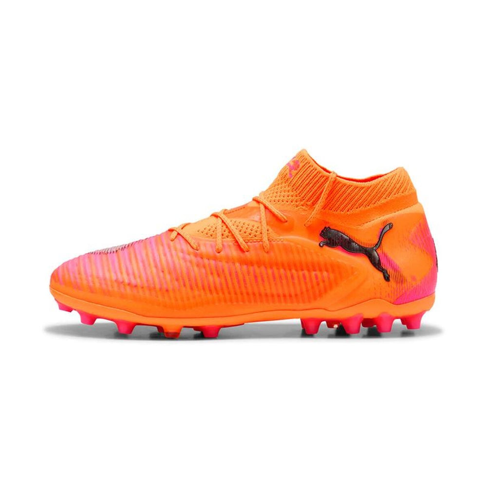 Scarpe da Calcio per Adulti Puma Future 8 Ultimate Mg Heat Fire Arancio