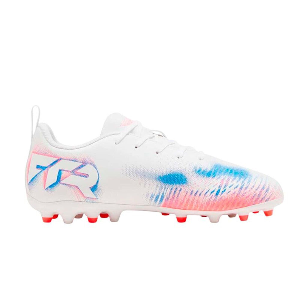 Scarpe da Calcio per Bambini Puma Future 8 Play Mg Bianco