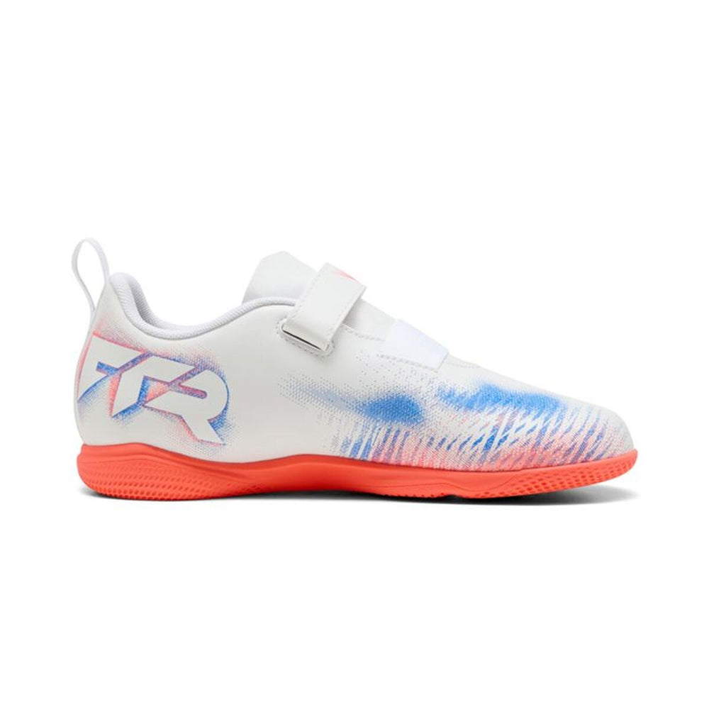 Scarpe da Calcio a 5 per Bambini Puma Future 8 Play V It Bianco
