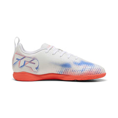 Scarpe da Calcio a 5 per Bambini Puma Future 8 Play It Bianco