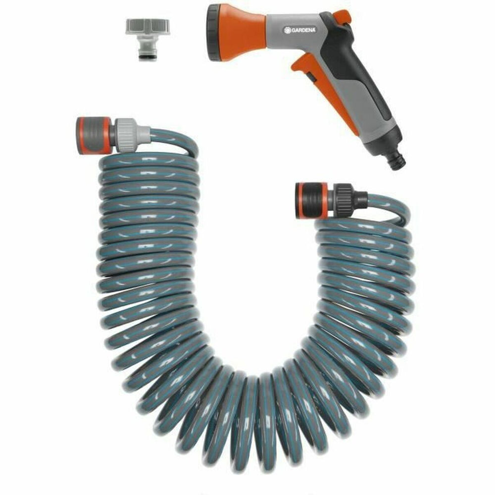 Set di Tubi flessibili con accessori Gardena 4647-20 Acciaio inossidabile Plastica