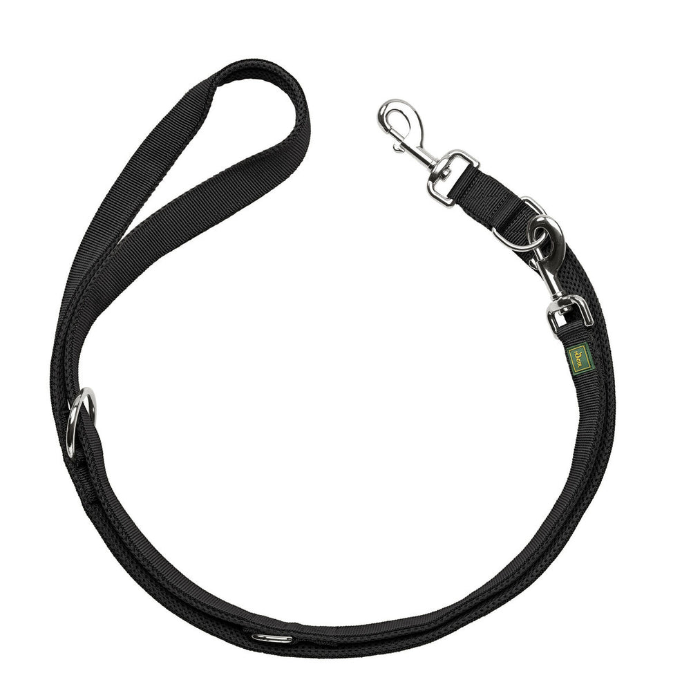 Guinzaglio per Cani Hunter DIVO UP Nero 1,5 x 200 cm