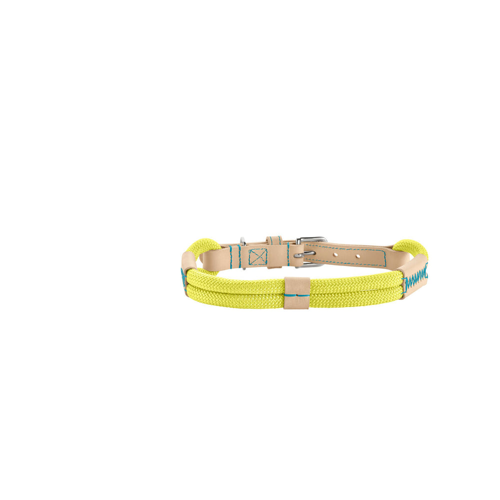 Dog collar Hunter Malia Lime M/L 45-54 cm