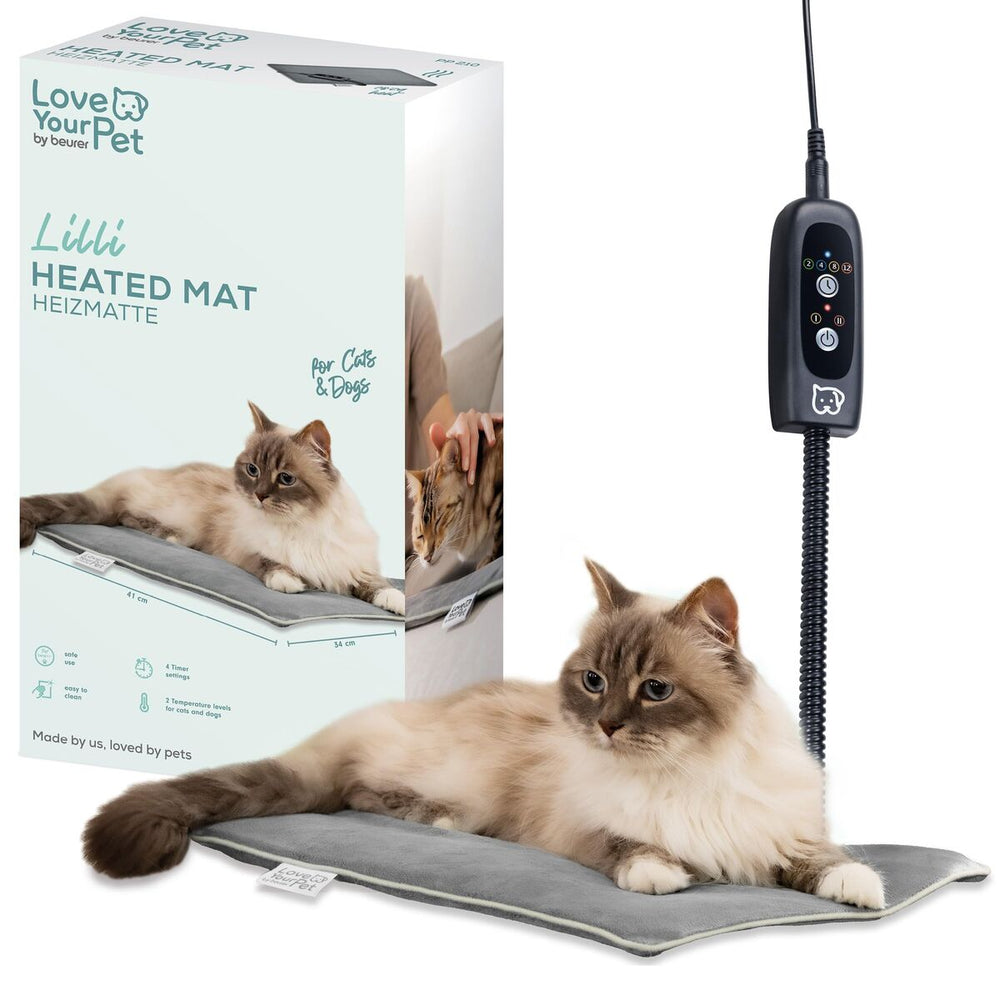 Letto elettrico per animali domestici Beurer PP210 LILLI Grigio Piccolo