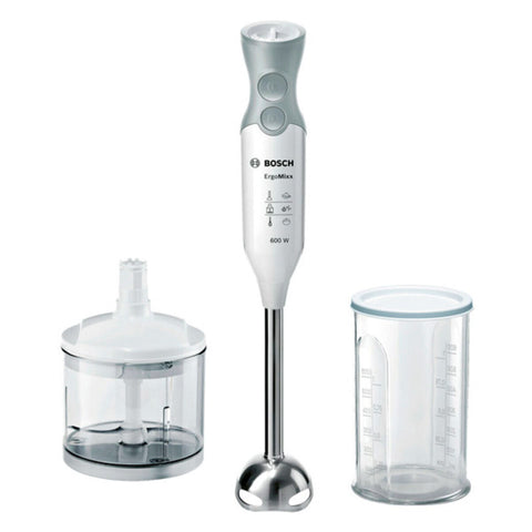 Frullatore ad Immersione BOSCH ErgoMixx MSM66120 600W Bianco Grigio 600 W