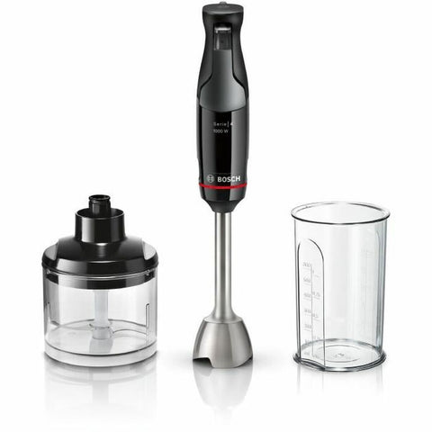 Frullatore ad Immersione BOSCH MSM4B620 Nero Argentato 1000 W