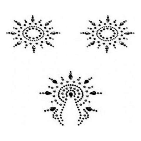 Gloria Set Black Mystim (3 pcs)