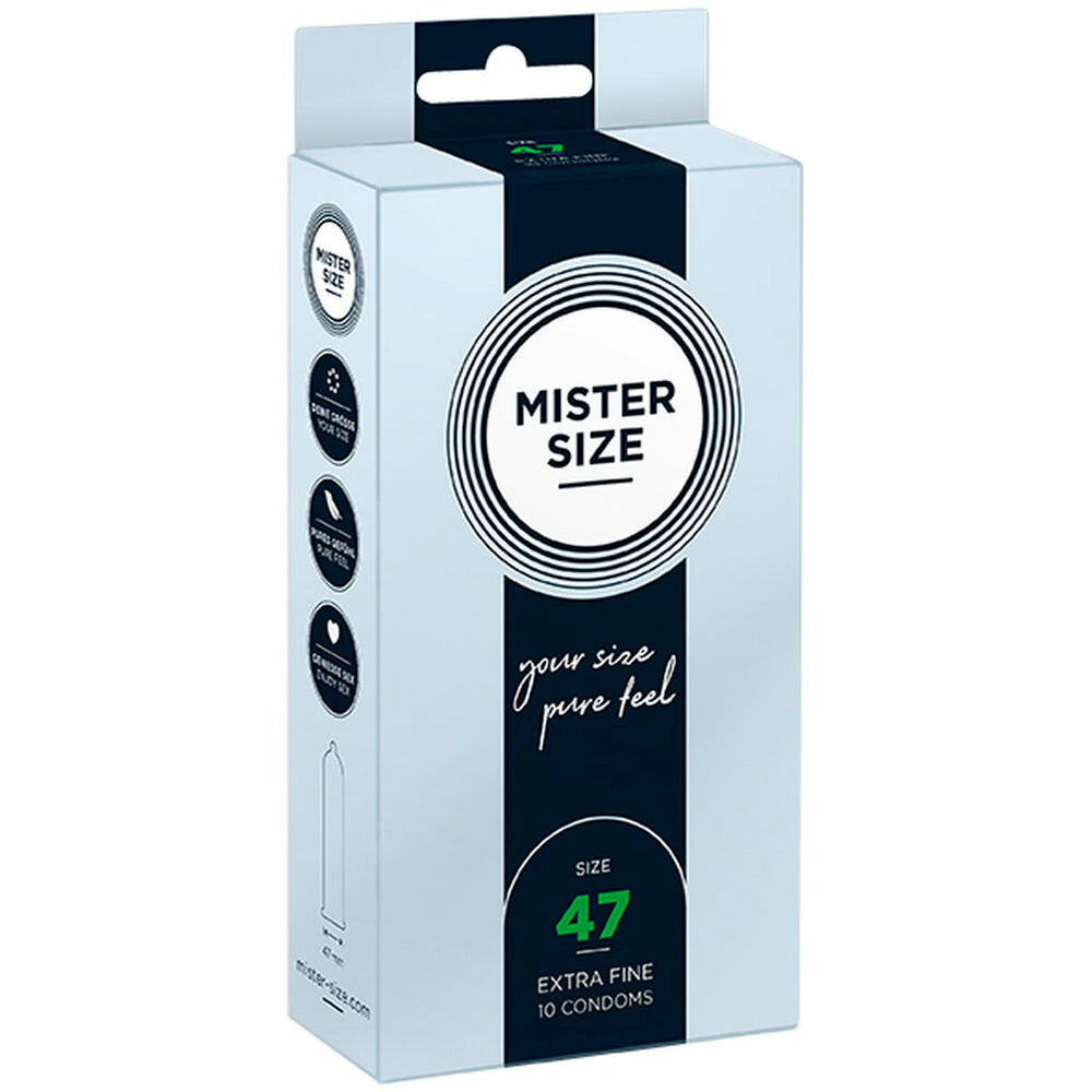 Preservativi Mister Size 04136400000 Extra sottili (47 mm)